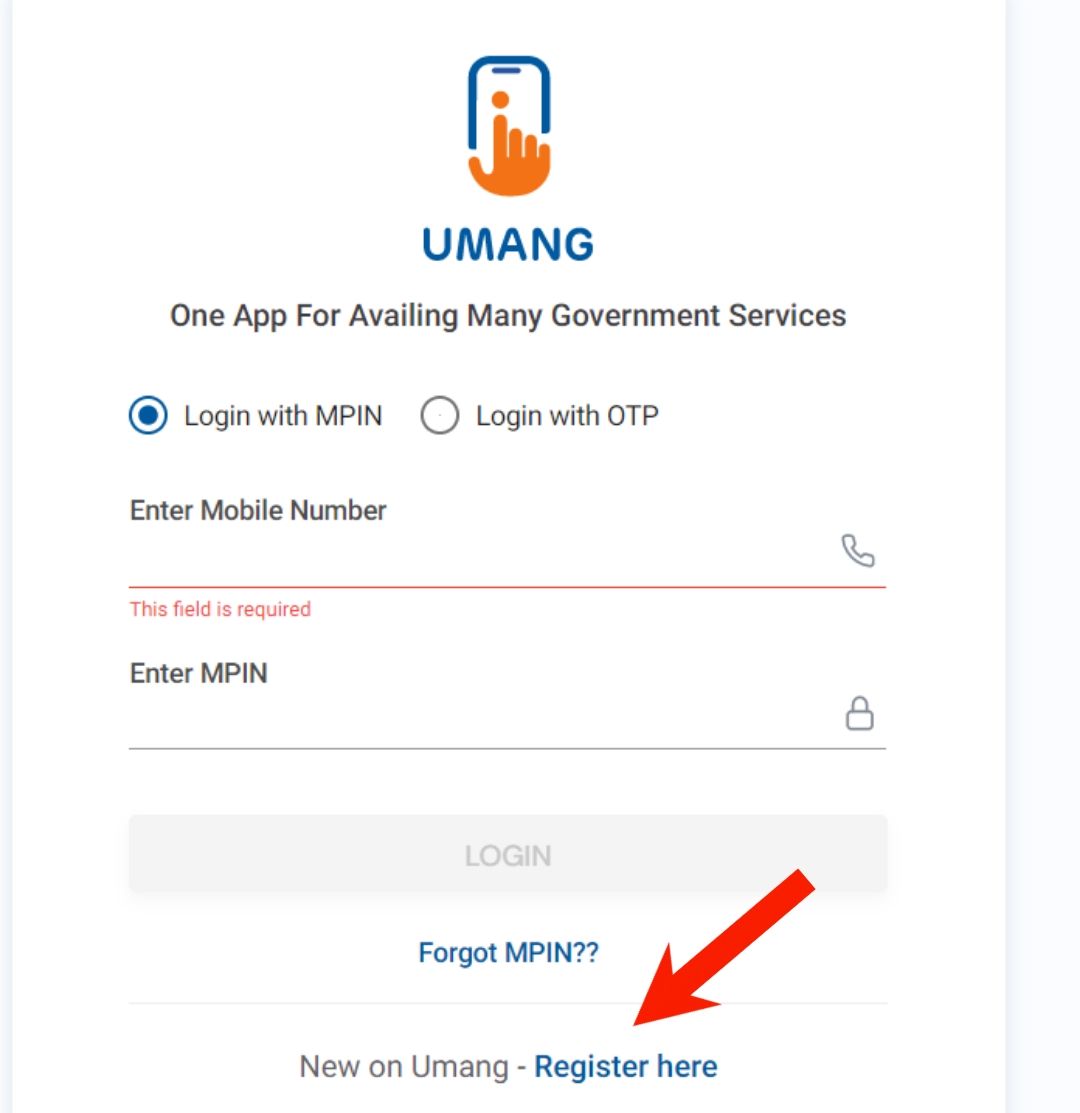 Login UMANG App